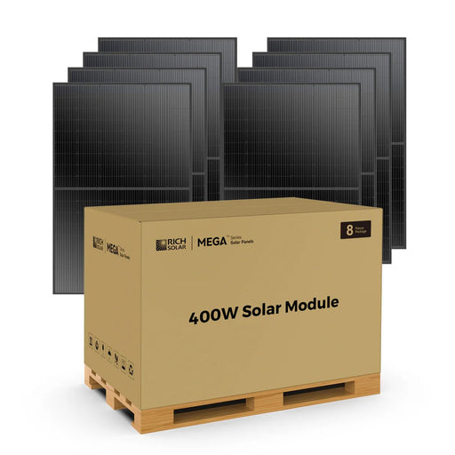 Rich Solar MEGA 400W Monocrystalline Solar Panel – product photo